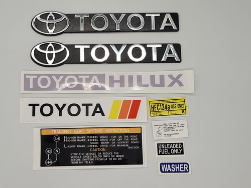 Toyota Hilux Emblemas Y Calcomanas Foto 2