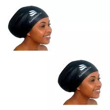 Kit 2 Touca Afro Para Natação/banho Cabelo Volumoso