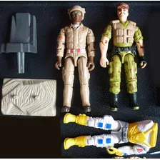 Comandos Ação Estrela Urzor + Piloto Gemini Partes Gijoe 80s