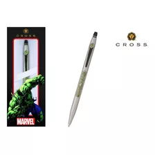 Pluma Cross Marvel Hulk Click Edicion Limitada