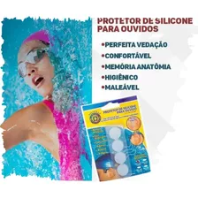 Protetor De Ouvido De Silicone Incolor