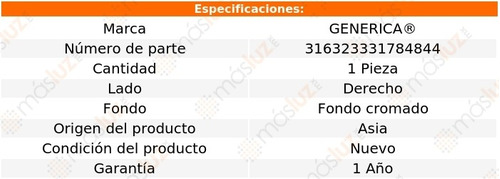 Faro Der Fdo Crom Volkswagen Crossfox 15/16 Generica Foto 2