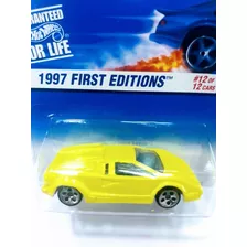 Carritos Hot Wheels Lamborghini Countach 25 Aniversario 1:64