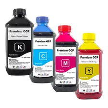 Kit Tinta Compatível Epson Impressoras 504 Refil Foto 1250ml