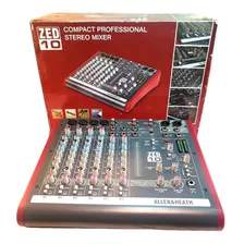 Consola Allen & Heath Zed 10 Phantom Power Mixer Outlet 