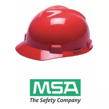 Casco De Seguridad Tipo Cachucha V-gard Rojo, Matraca Msa