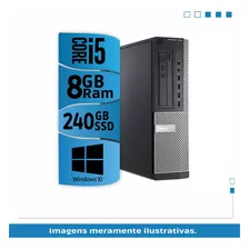 Cpu Dell Sff 7010 Core I5 8gb Ram Ssd 240gb Win10 Pro