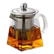 Tetera Vidrio Resistente Al Fuego Con Infusor Para Té 750ml