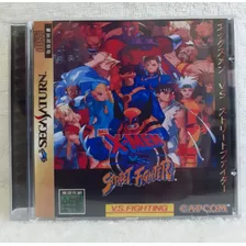 X-men Vs. Street Fighter - Sega Saturno - Obs: R1 - Leam