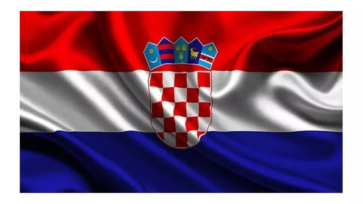 Bandera Croacia 1.50x90cm Exterior Grande