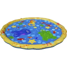 Colchoneta Agua Piscina Pulverizada Niños Verano Inflable 1m