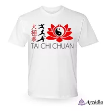 Camiseta Tai Chi Chuan - Branca