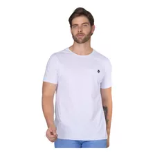 Camiseta Lisa Masculina Básica Plus Size Algodão Camisa 30.1