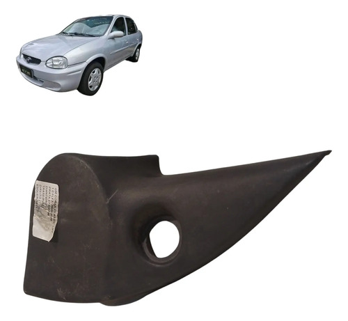 Moldura Retrovisor Interior Gm Classic 1997 A 2010 Esquerdo