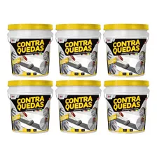 Kit 6 Antiderrapante Liquido Contra Quedas Fita 1kg Cores