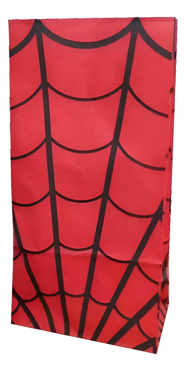 Bolsita Fb3 X 40 Spiderman Hombre Araña Golosinera Candy Rojo Bolsita Fb3 Hombre Araña