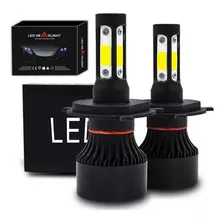 Bombillos Faros Luces Led H4 Caras Alto Poder 20.000 Lumen