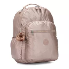 Mochila Kipling Seoul Go S - Quartz Metallic