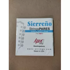 Cuerdas Apex Para Guitarra Docerola Sirreño Pxc 1047