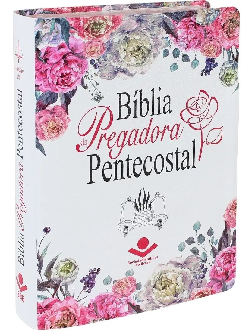 Bíblia Da Pregadora Pentecostal De Estudo Luxo Média Almeida