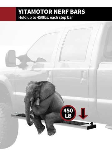 Estribos De 6.5 Pulgadas Compatibles Con Ford F150 Supercab  Foto 9