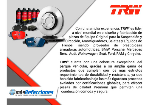 Par Amortiguadores Gas Traseros Jaguar X-type 01-08 Trw Foto 3