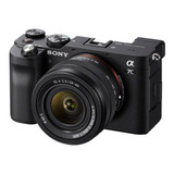 Sony Kit Alpha 7c + Lente Sel2860 Ilce-7cl Compacta Avanzada Color  Negro