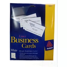 Tarjetas Personalizadas P/impresoras Laser Avery 5371