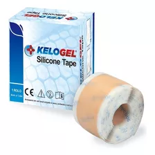 Silicone Tape Kelogel Médico Hospitalar 4cmx1,5mts Rolo