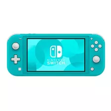 Nintendo Switch Lite Turquesa 32gb + 6 Jogos Originais.