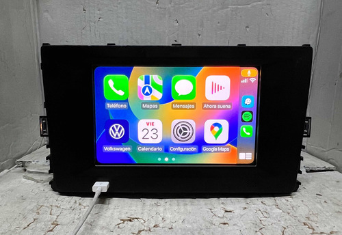 Pantalla Virtus Vw Bluetooth Usb Aux Carplay  Foto 4