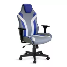 Cadeira Gamer Giratória Relax 5033 Braços 8317 Cz/az/bc