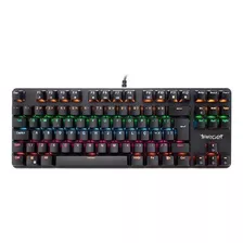 Teclado Mecanico Tgt Spawn Rainbow Switch Outemu Red Cor De Teclado Preto Idioma Português Brasil