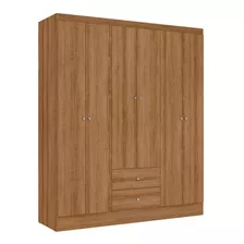 Guarda-roupa Roupeiro Astro 6 Portas 2 Gavetas Thb