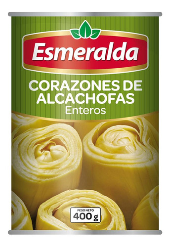 Corazones De Alcachofas Esmeralda Lata 400 G