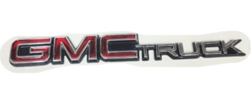 Emblemas Tapa Trasera Sierra Gmc Truck Cromado 1988-1999 Foto 3