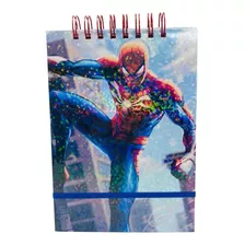 Croquera A5 80 Hojas Lisas Blancas Spider-man Avengers