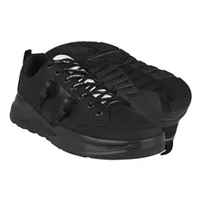 Tenis Casuales Caballero Clasben Clbn Simipiel Negro