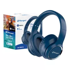 Audifonos Inalambricos Bt Azul Con Microfono Target