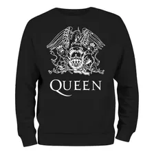 Buzo Queen Greatest Hits Logo Rock Frisa Invisible Algodón
