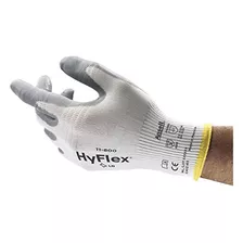 Hyflex 11-800 Nylon Glove, Gray Foam Nitrile Coating, K...