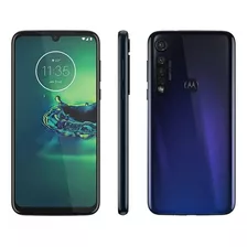 Moto G8 Plus Dual Sim 64 Gb Azul-safira 4 Gb Ram - Usado