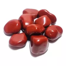 Jaspe Vermelho Pedra Rolada Semi Preciosa Pacote Com 200 Gr!