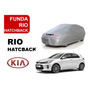 Kit 4 Tapetes De Alfombra Negros Kia Rio Hatchback 2019