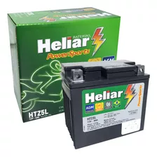 Bateria De Moto Heliar Htz5l 12v 4ah Cg125 150 Biz 100 125