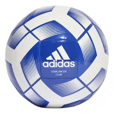 Balon De Futbol adidas Blanco Y Azul Starlancer Nro 5