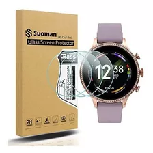 Suoman 3-pack Para Fossil Gen 6 42 Mm Protector De Pantalla 