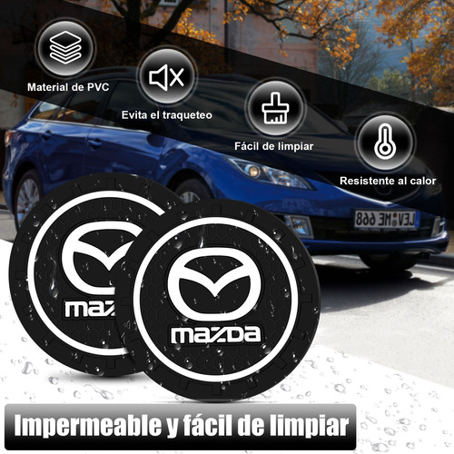 Posavasos De Coche Para Mazda, 2 Piezas Foto 4