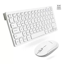 Combinación De Teclado Y Mouse Inalámbricos Pequeños Macally