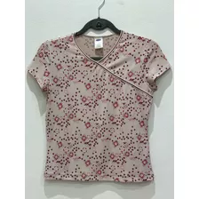 Remera Old Navy Talle 14 - Flores